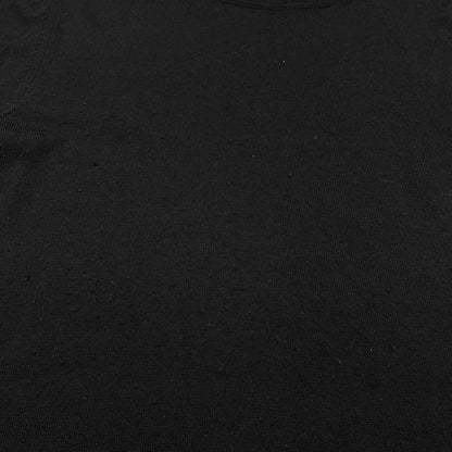 Chanel Sweater CC Logo Knit 38 Wool Cashmere Black — view 7