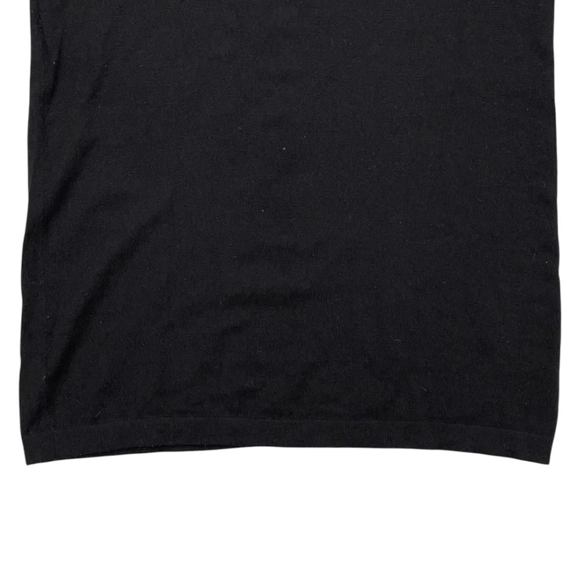 Chanel Sweater CC Logo Knit 38 Wool Cashmere Black — view 6