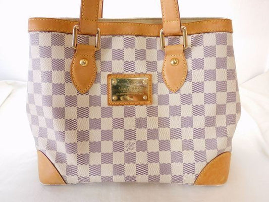 Louis Vuitton Damier Azur Hampstead PM Tote Bag