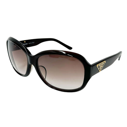 Prada Sunglasses Acetate Dark Brown 16 130 Logo Summer Adult UV Cut Eyewear