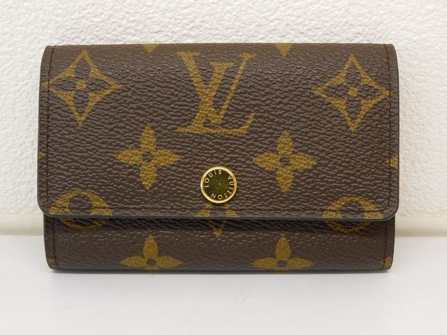 Louis Vuitton 1 Key Case Multicles 6 Monogram Key Holder