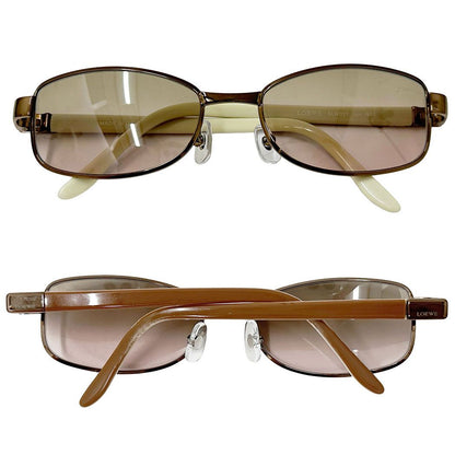 Loewe Sunglasses Acetate Brown Beige Adult UV Cut Vintage Eyewear — view 4