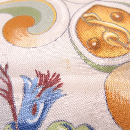 Hermes Carre 90 Orgauphone Pipe Organ and Mechanical Instruments Silk Navy Scarf — view 4
