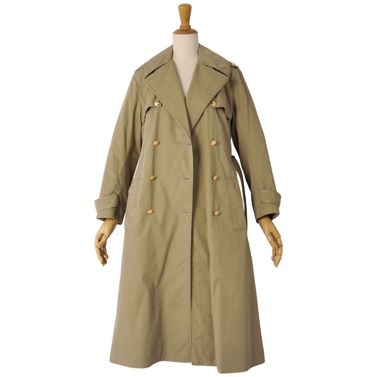 Celine Vintage Coat Trench Gold Button — view 4
