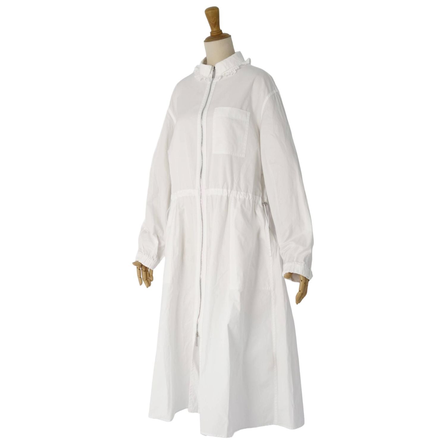 Hermes Dress Shirtdress White — view 5