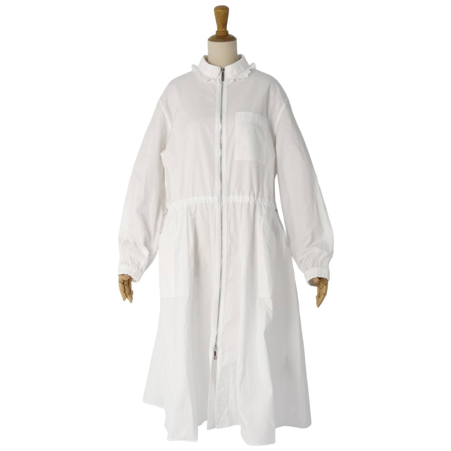 Hermes Dress Shirtdress White — view 3