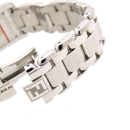 Fendi Classico Diamond Quartz Watch SS White Shell — view 6