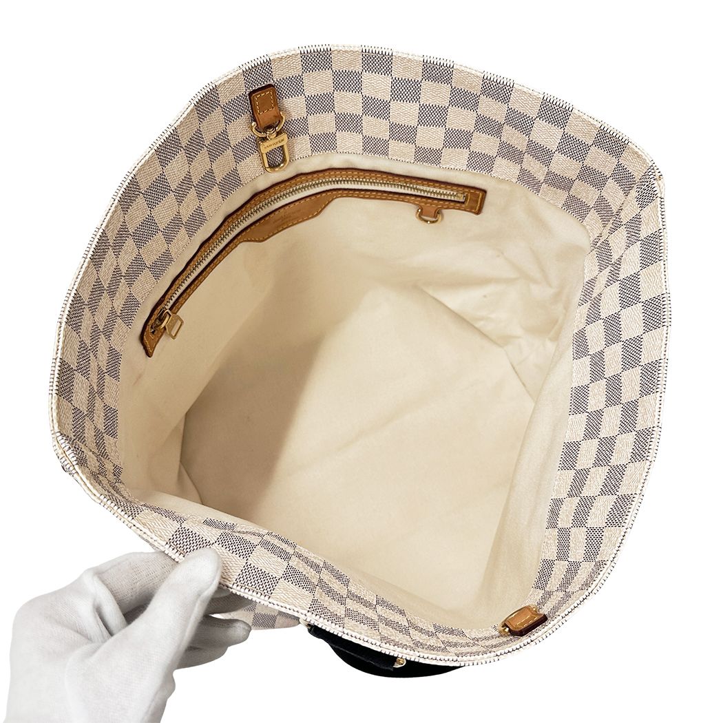 Louis Vuitton Damier Azur Tote Plan Soleil Cava PM SS Collection — view 5