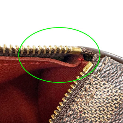 Louis Vuitton Bag Damier Handbag Papillon PM Brown Vintage — view 7