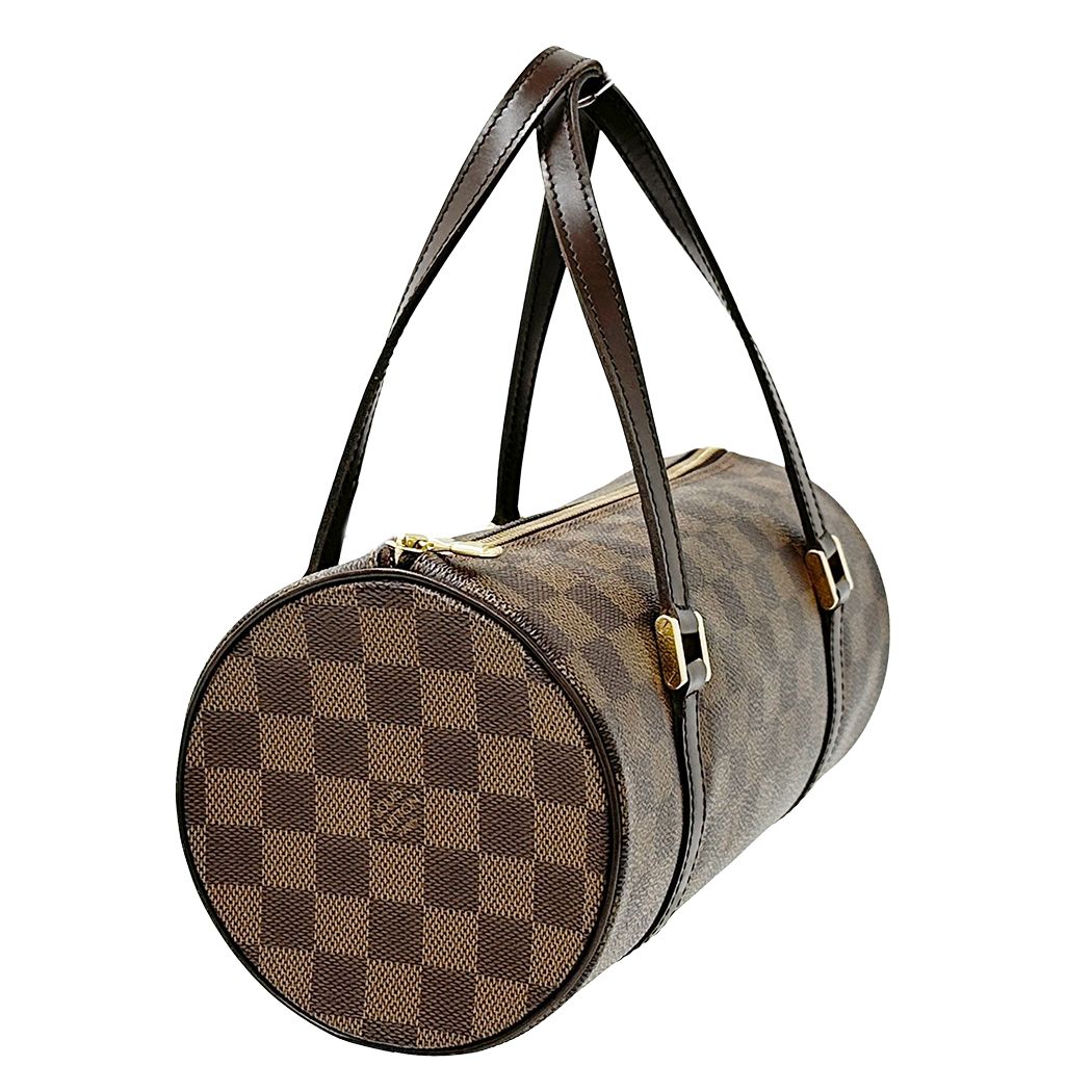 Louis Vuitton Bag Damier Handbag Papillon PM Brown Vintage — view 4