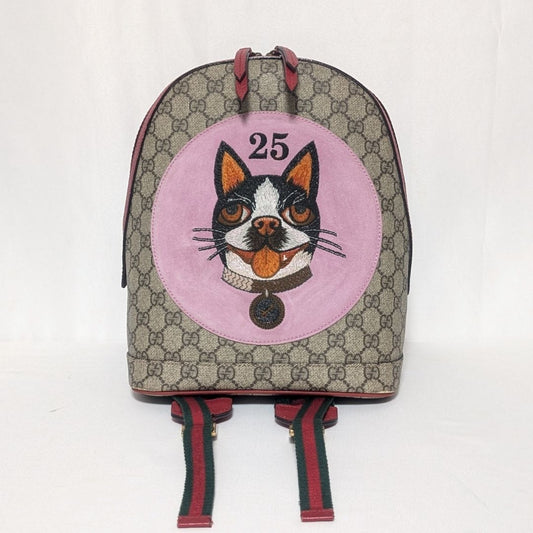 Gucci GG Canvas Sherry Line Red Bosco