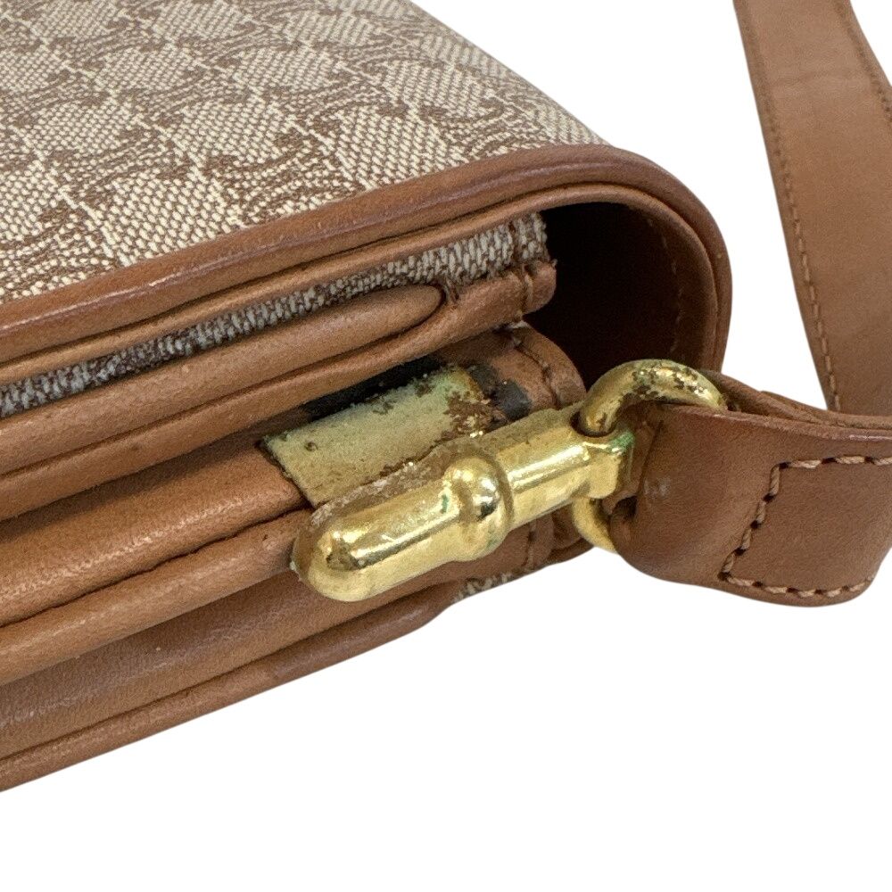 Celine Triomphe Vintage Total Pattern Logo Pochette Wallet Macadam Shoulder — view 4