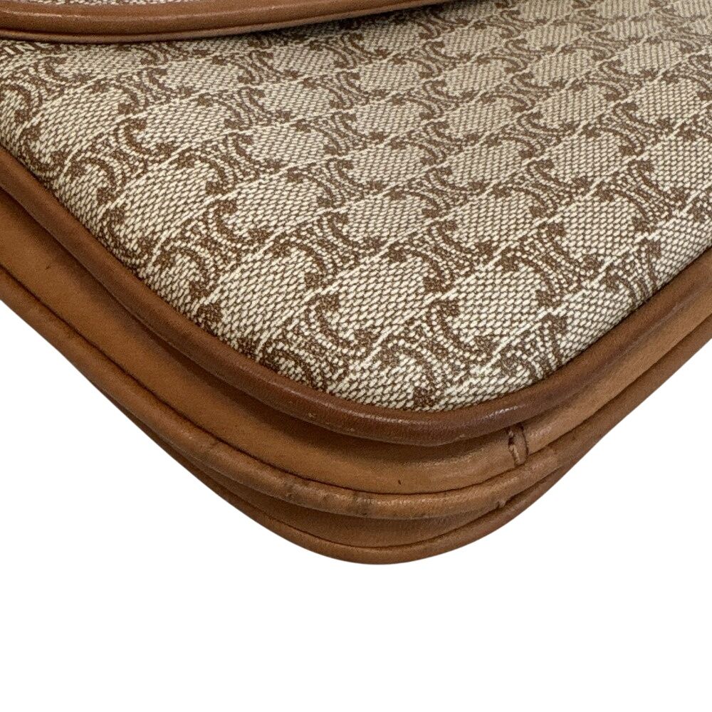 Celine Triomphe Vintage Total Pattern Logo Pochette Wallet Macadam Shoulder