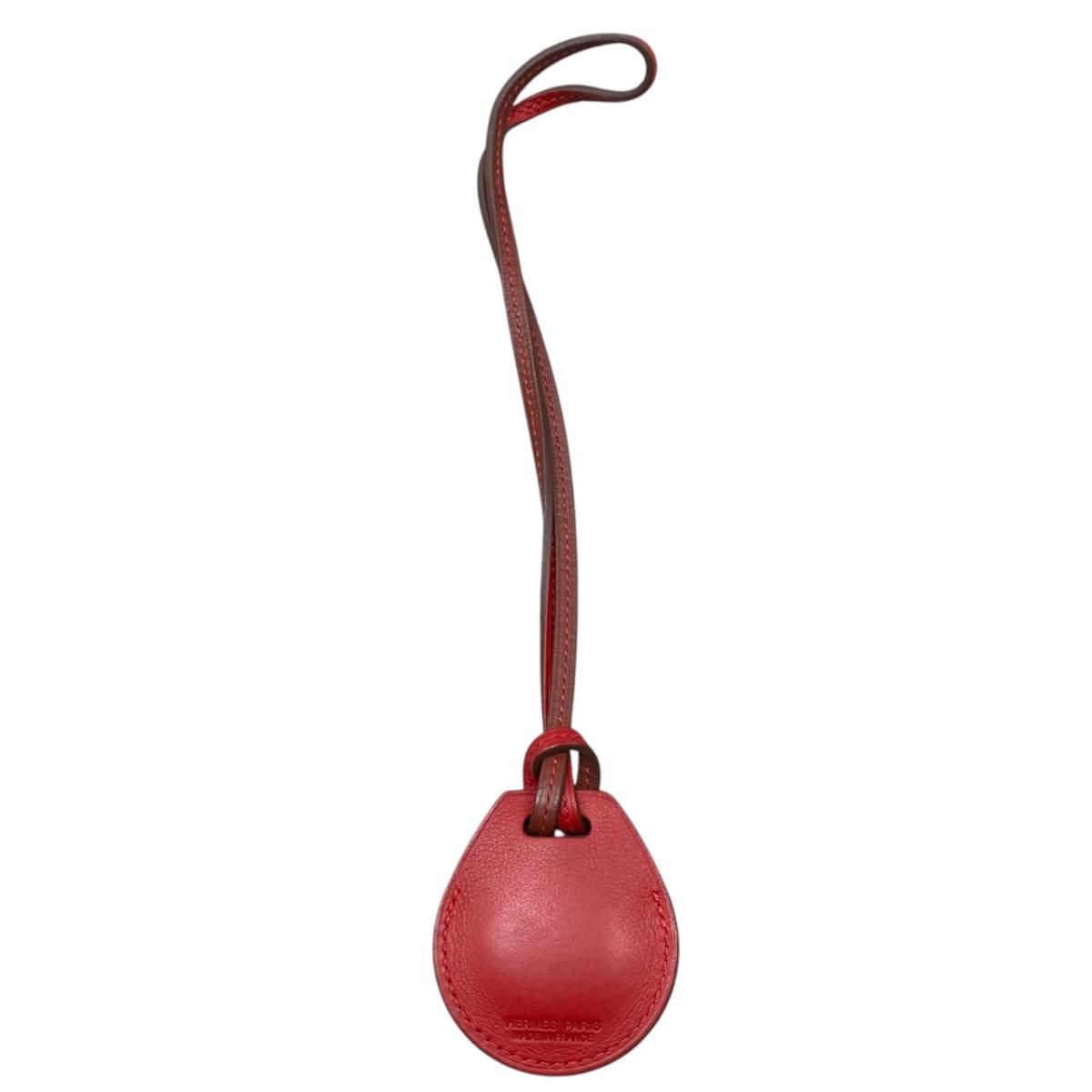 Hermes Apple Key Holder Air Tag Airtag Leather