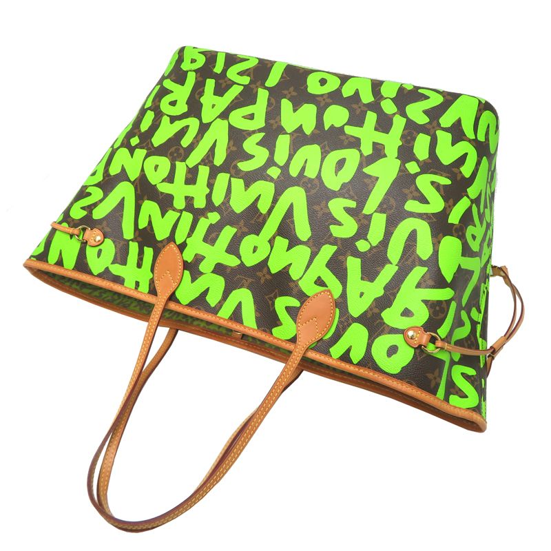 Louis Vuitton Tote Bag Green — view 4