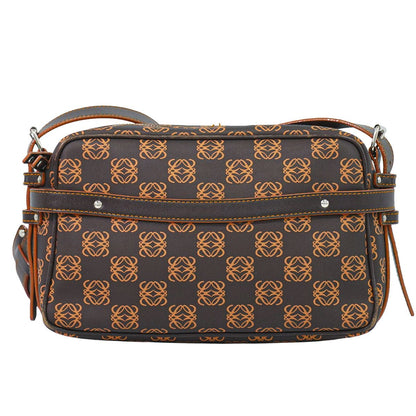 Loewe Anagram Shoulder Bag Brown Orange Second