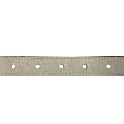 Gucci Belt GG Emblem Slim Leather Logo Black Gold — view 7