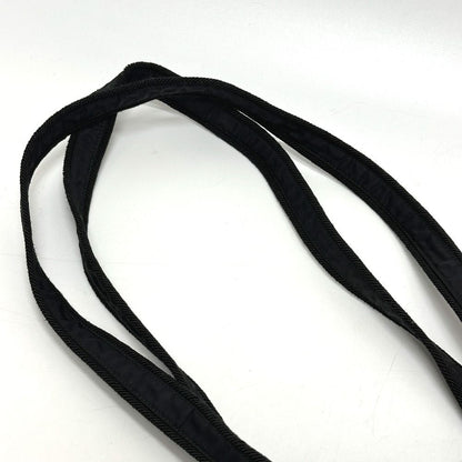 Prada Tote Bag Embroidery Logo Nylon Black — view 5