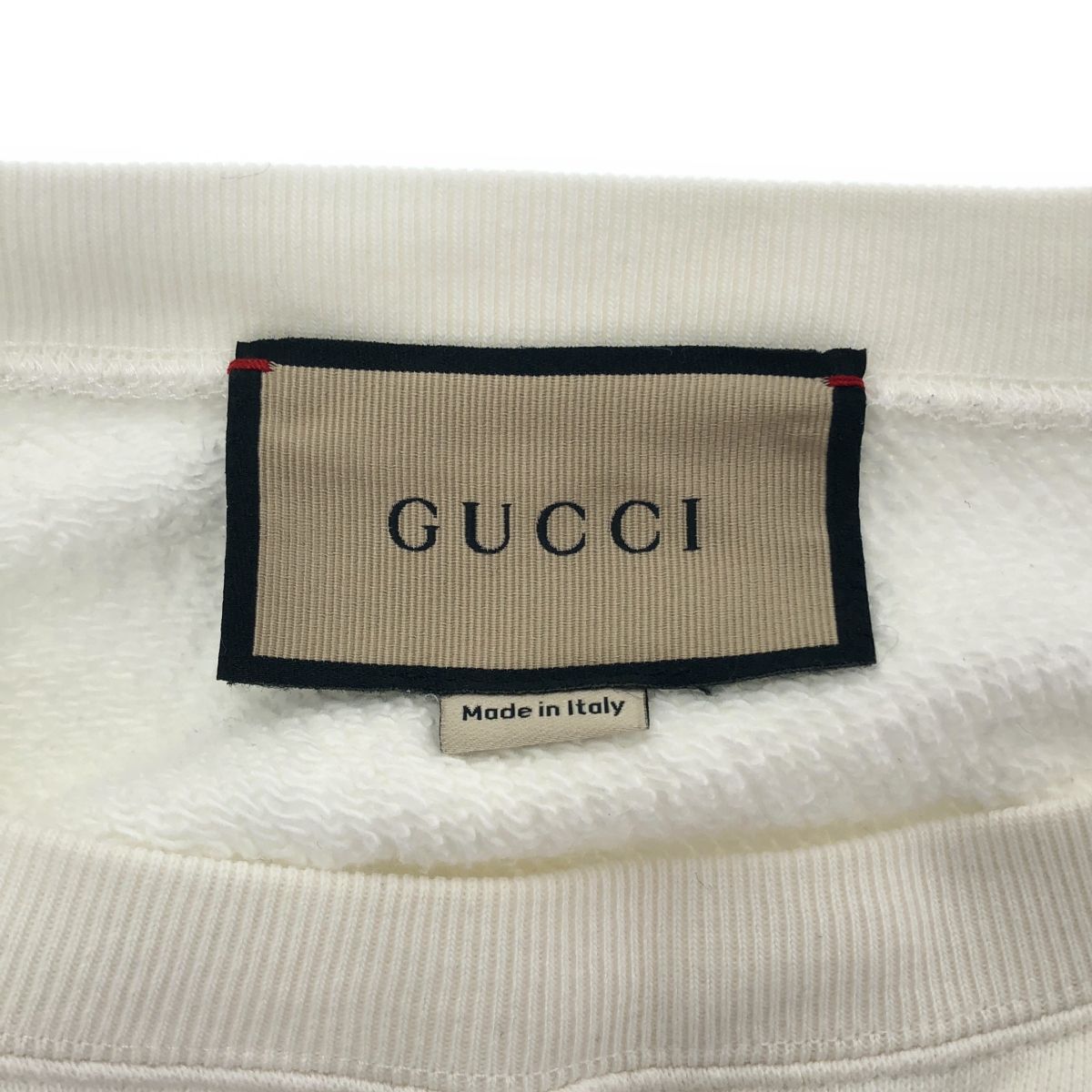 Gucci White Logo Print Sweatshirt XL Sweatshirt — view 4