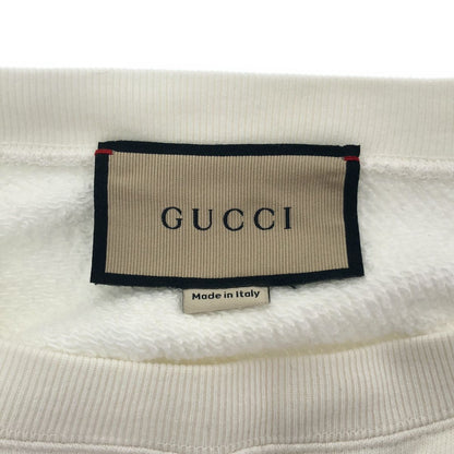 Gucci White Logo Print Sweatshirt XL Sweatshirt — view 4