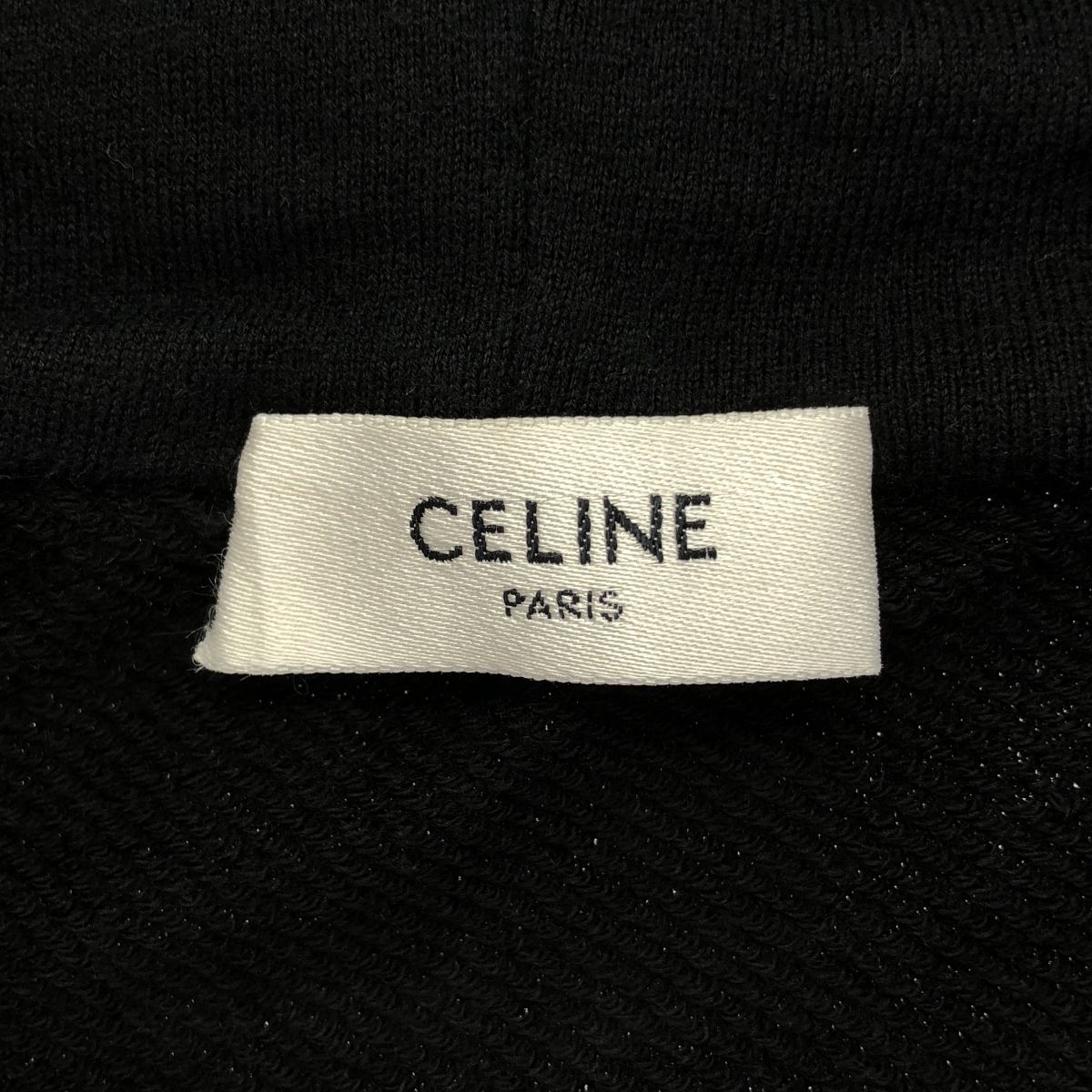 Celine Eddie Era Black Cotton Cashmere Sweatshirt Di — view 5