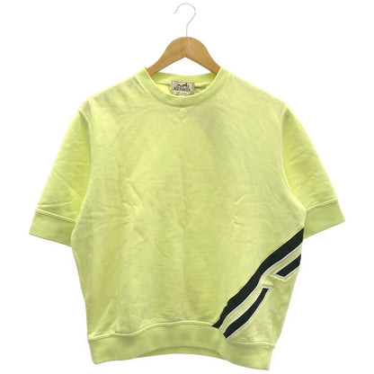 Hermes Yellow Short Sleeve Sweatshirt