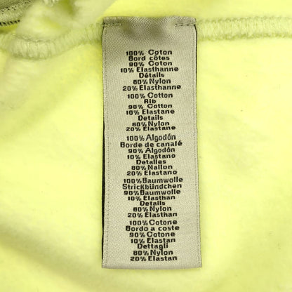 Hermes Yellow Short Sleeve Sweatshirt — view 3