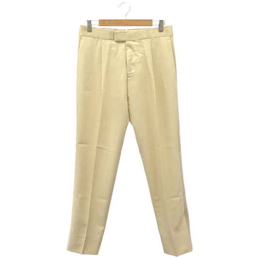Louis Vuitton Ivory Silk le Press Trousers Pants 38