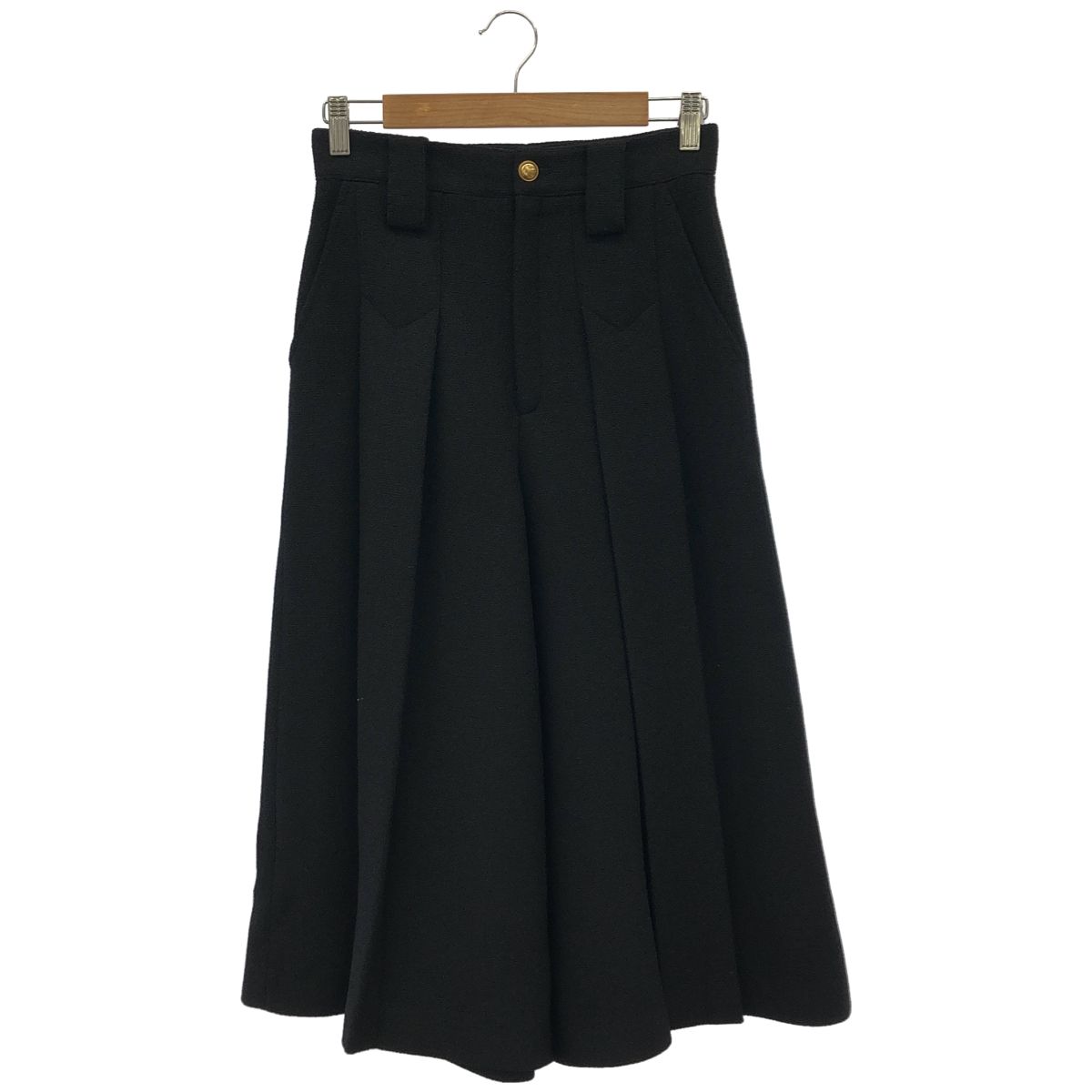 Gucci 22 SS Black le Tweed Puri Tugaucho Pants 38