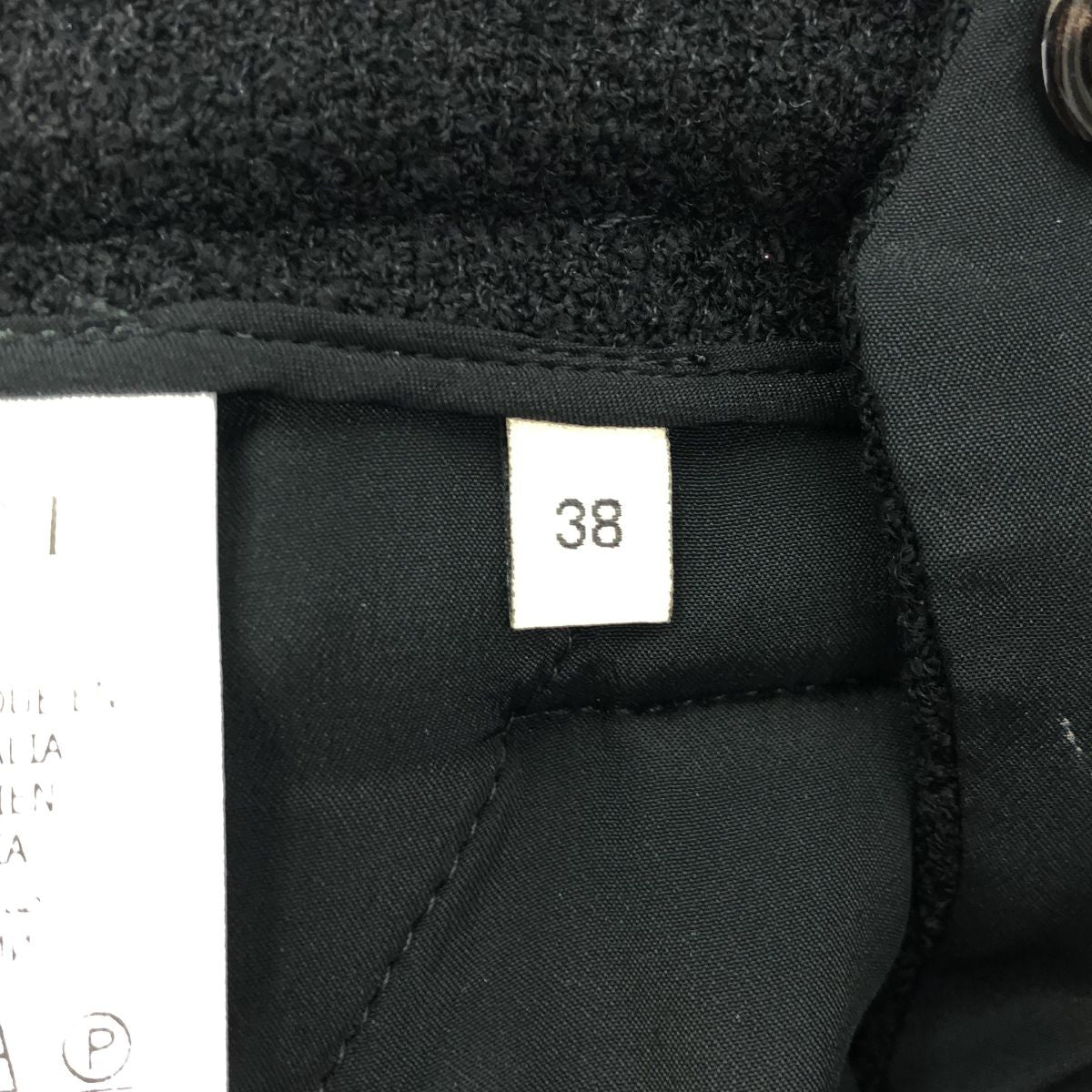 Gucci 22 SS Black le Tweed Puri Tugaucho Pants 38 — view 4