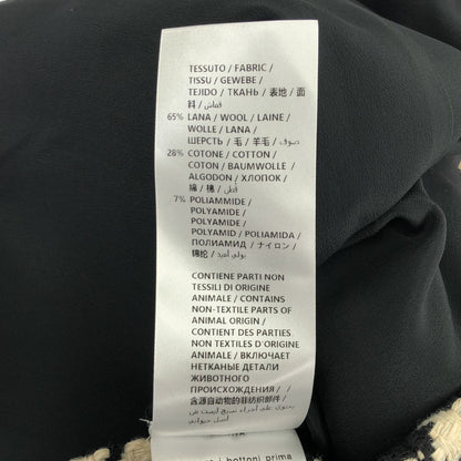 Gucci 19 White Black le Hound Toe Slap Skirt 40 — view 3