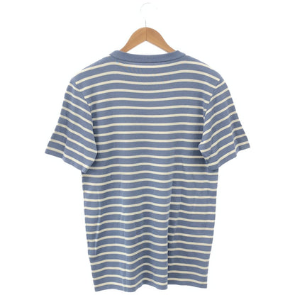 Dior 183 Light Blue White Logo Short Sleeve Knit XS Sweater — view 2