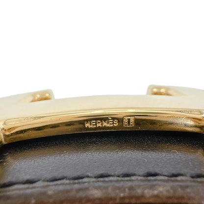 Hermes Constance Riba Belt Black Brown — view 8