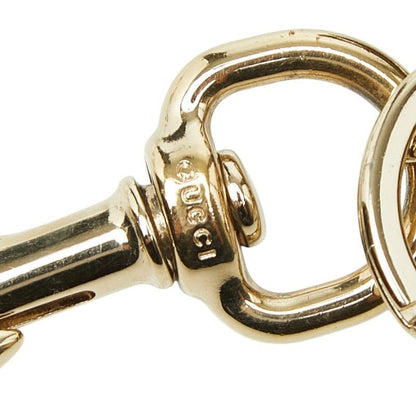Gucci GG Supreme Oli Chihuahua Key Holder Charm Beige Leather — view 3