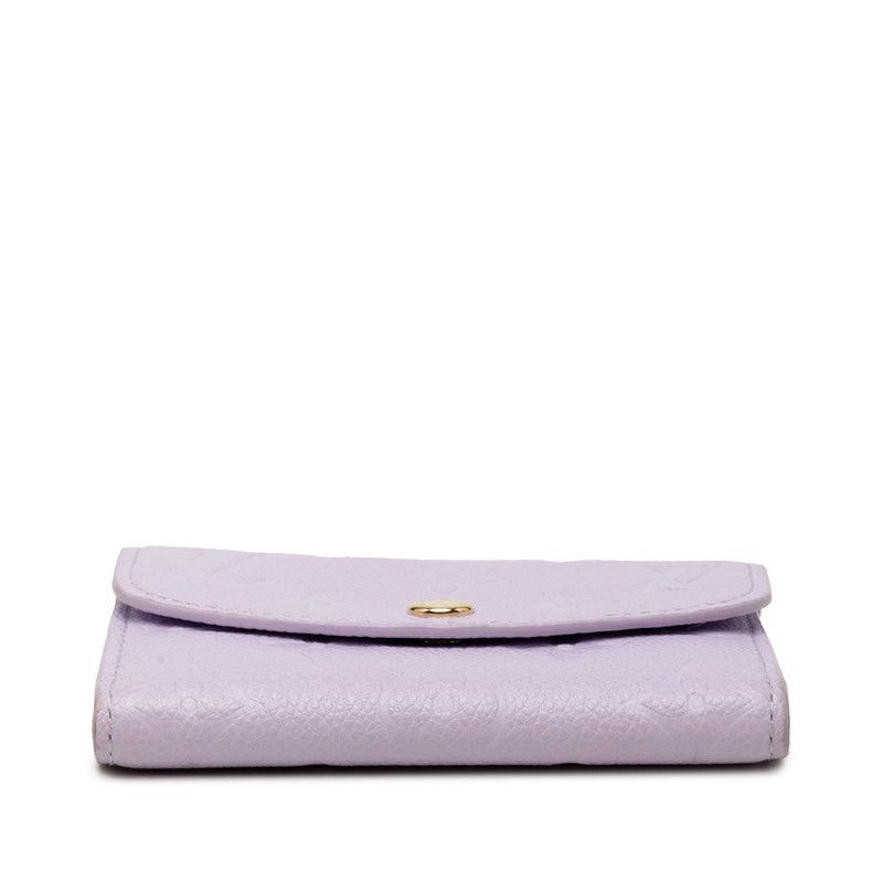 Louis Vuitton Monogram Empreinte Porte-Monnaie Rosari Bifold Wallet Lilac — view 3