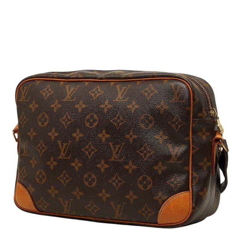 Louis Vuitton Monogram Nile Crossbody Shoulder Bag Brown Leather — view 2
