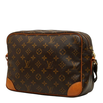 Louis Vuitton Monogram Nile Crossbody Shoulder Bag Brown Leather — view 2