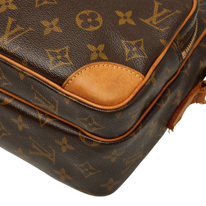 Louis Vuitton Monogram Nile Crossbody Shoulder Bag Brown Leather — view 4