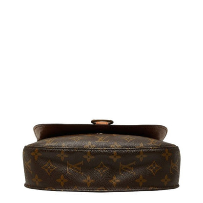 Louis Vuitton Monogram Saint Cloud GM Crossbody Shoulder Bag Brown Leather — view 3