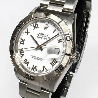 Rolex Datejust Thunderbird Number White Roman WG SS Automatic Watch — view 2