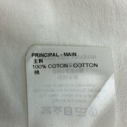 Louis Vuitton Short Sleeve T-Shirt M White Navy Multi Crew — view 4