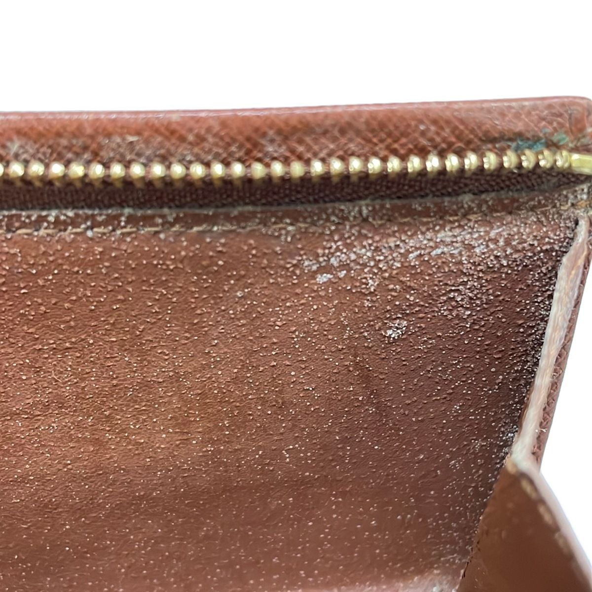 Louis Vuitton Bifold Wallet Monogram Porte Monet Viet Tresor Leather — view 9
