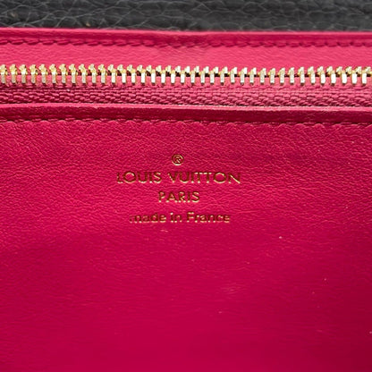 Louis Vuitton Wallet Capucines Portefeuille Noir Initial Leather — view 6