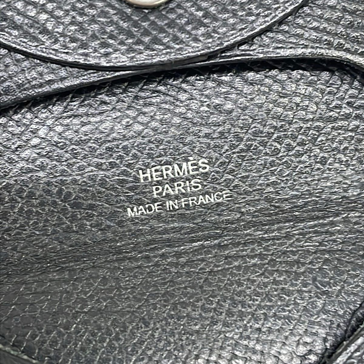 Hermes Coin Case Bastia Black — view 4
