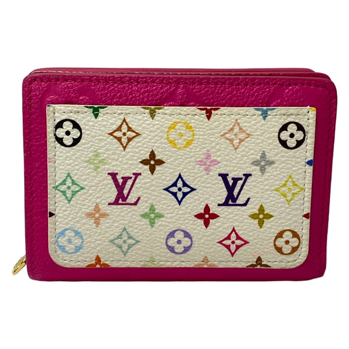 Louis Vuitton Bifold Wallet Monogram Empreinte LV Takashi Murakami Portefeuille