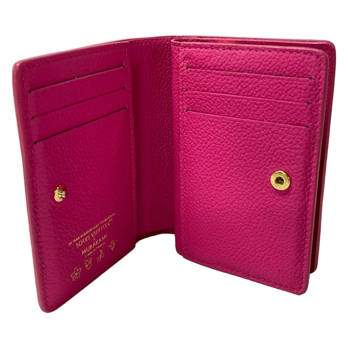 Louis Vuitton Bifold Wallet Monogram Empreinte LV Takashi Murakami Portefeuille — view 3