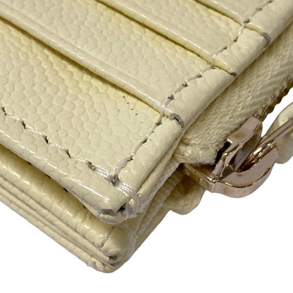 Chanel Coin Case Quilted Light Yellow Card Included — view 6