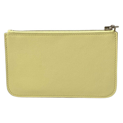 Hermes Card Case Zip Azap Chaine D'ancre Jaune Poussin Capucines Pink Silver — view 2