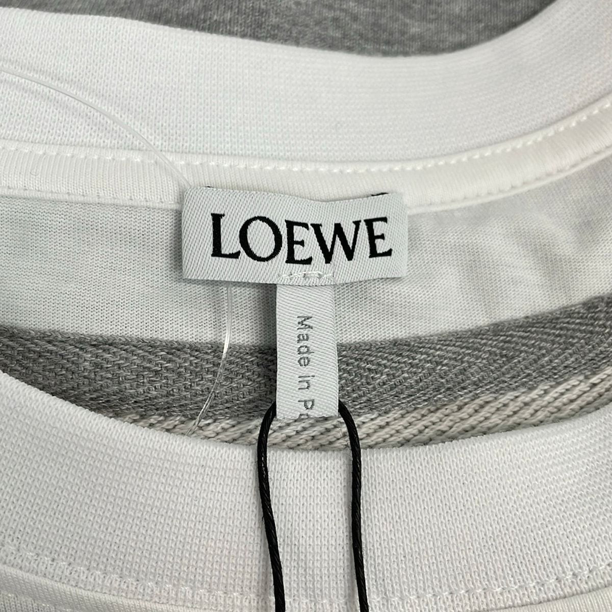 Loewe Sweatshirt M Gray White Multi Long Sleeve — view 3