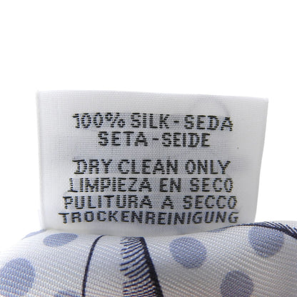 Hermes Cavalier en Formes Silk 100% Scarf Gray White — view 8